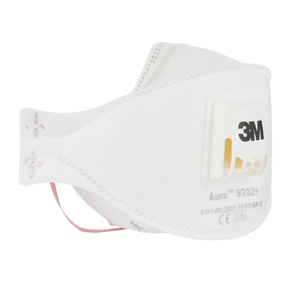 Filtrerande halvmask Aura, med ventil, FFP3