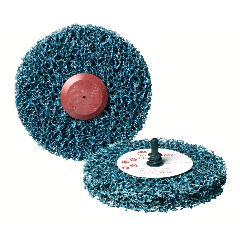 Roloc+ Grovrengöringsrondell GP Blue, 100x13 mm