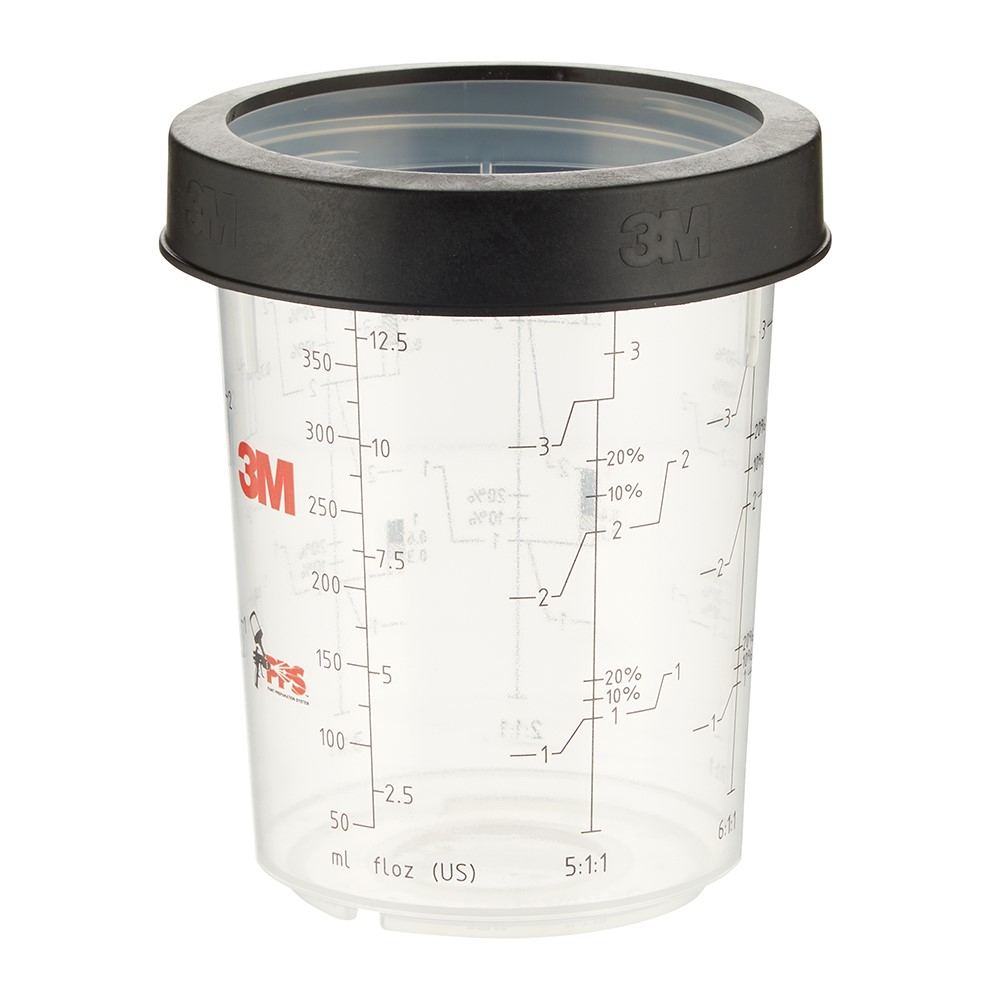 Blandningskopp med låsring PPS, 400 ml