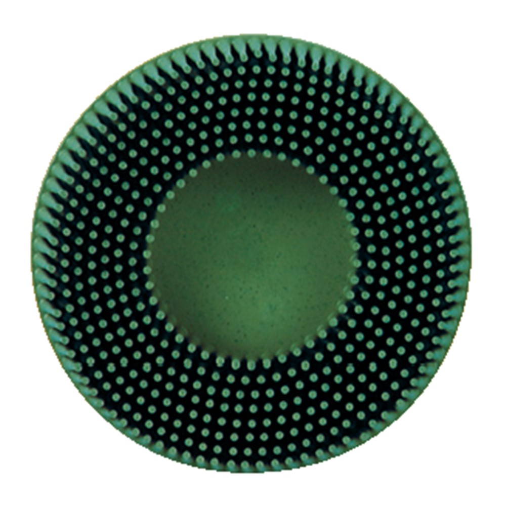 Roloc borstrondell 75 mm, P50 Grön
