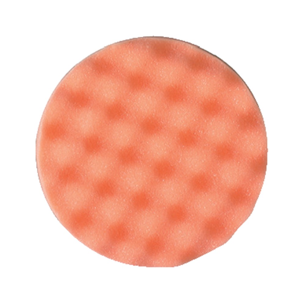 Skumtrissa våfflad, Finesse-It Buffing Pad, 133 mm, Orange