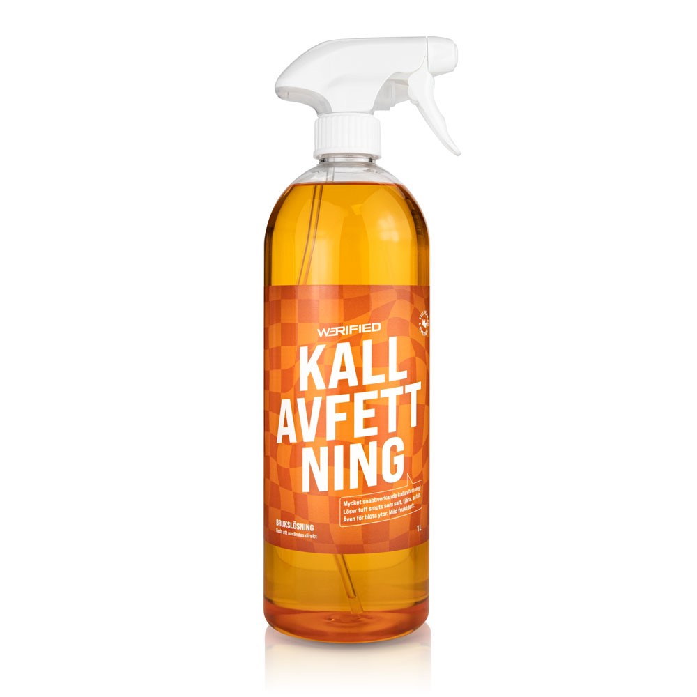 Kallavfettning Werified, 1 l, inkl trigger