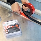 3M™ Dual Lock™ Återförslutningsbart SJ3870, Svart, 25 mm x 2.5, 6,1mm