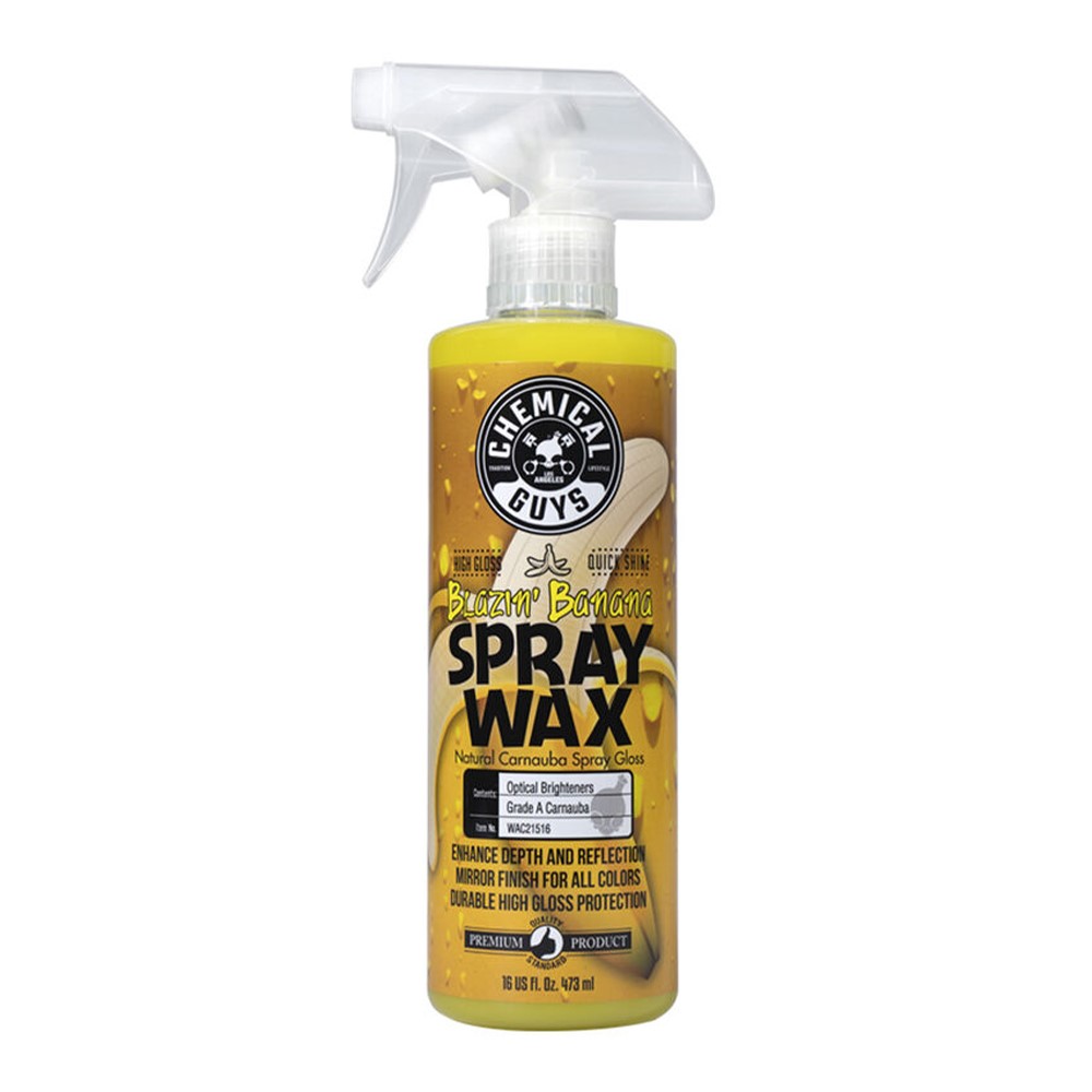 Blazin' Banana Carnauba Spray Wax, 473 ml