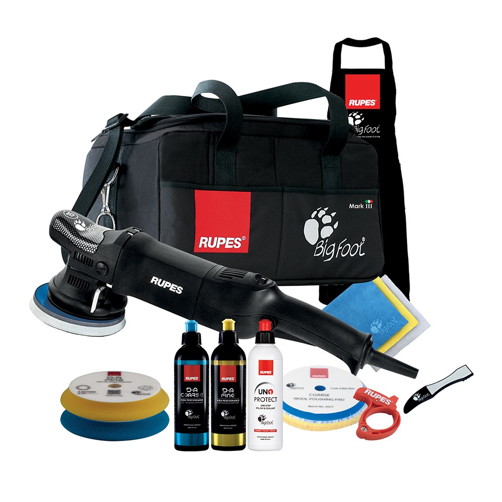 Polermaskin oscillerande LHR15ES, 125 mm, LUX-kit