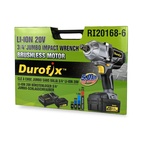 Mutterdragare 3/4" 20V, komplett kit