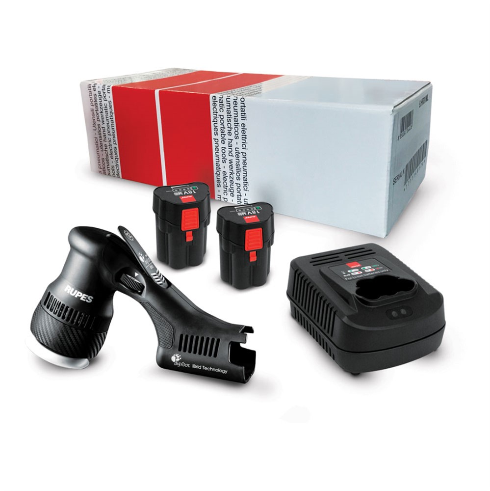 Polermaskin batteridriven oscillerande HLR75, 75 mm, STB-kit