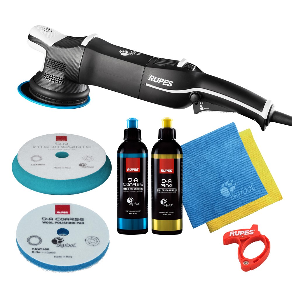 Polermaskin oscillerande LHR15V, 125 mm, BAS-kit