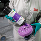 Skumtrissa våfflad, Perfect-It, 80 mm, Lila