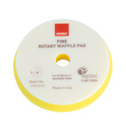 Skumtrissa våfflad, Rotary WAFFLE FINE, 150 mm, Gul