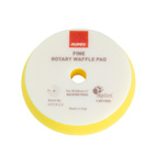 Skumtrissa våfflad, Rotary WAFFLE FINE, 125 mm, Gul
