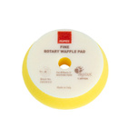 Skumtrissa våfflad, Rotary WAFFLE FINE, 75 mm, Gul