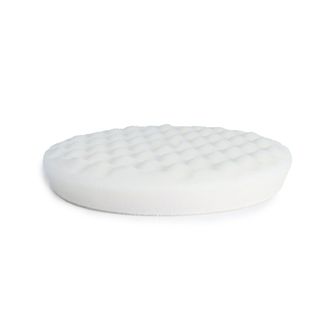 Skumtrissa våfflad, Rotary WAFFLE ULTRA-FINE, 125 mm, Vit