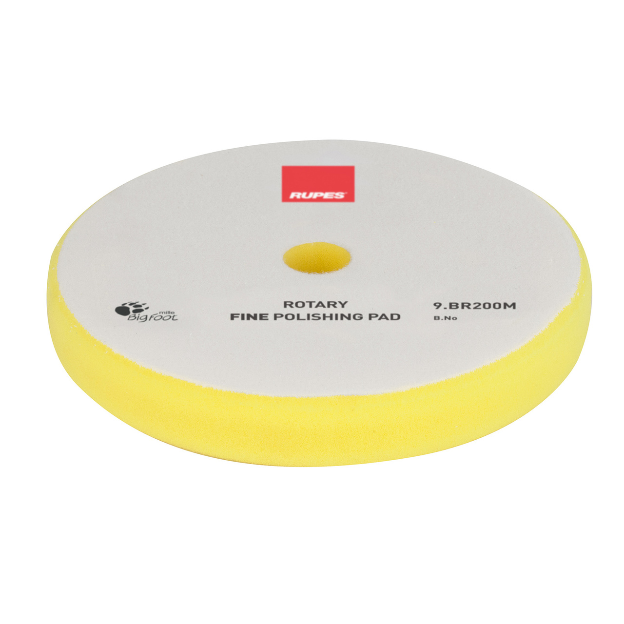 Skumtrissa, Rotary FINE, 180 mm, Gul