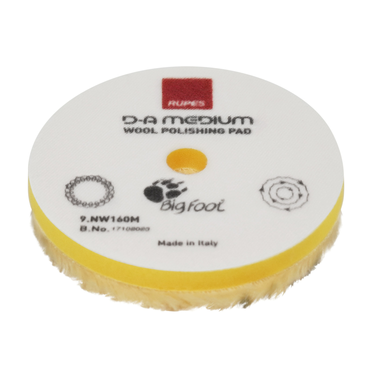 Ulltrissa, D-A Medium Wool, 160 mm, Gul