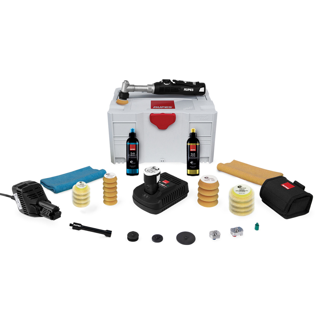 Polermaskin batteridriven Nano, lång hals, LUX-kit