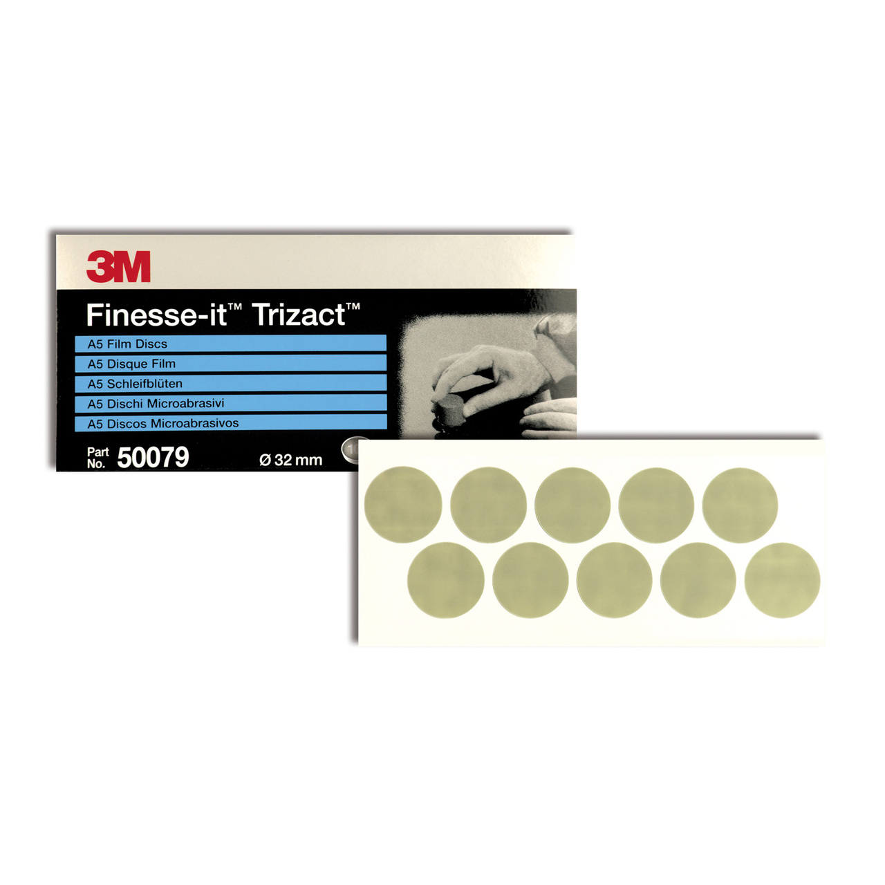 Sliprondell Trizact 466LA, 32 mm, P3000