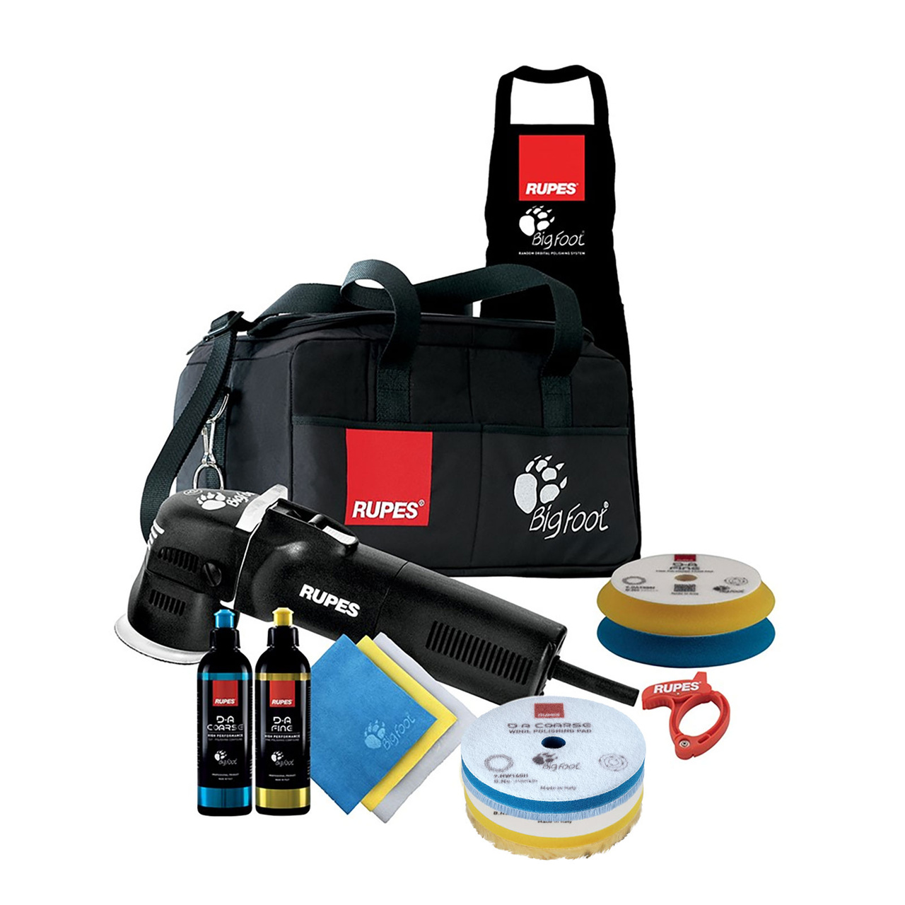 Polermaskin oscillerande LHR75E, 75 mm, LUX-kit