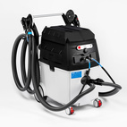 Arbetsstation, HEPA, med start/stopp-automatik för luft & elverktyg