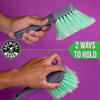 Wheelie all exterior surface and wheel brush