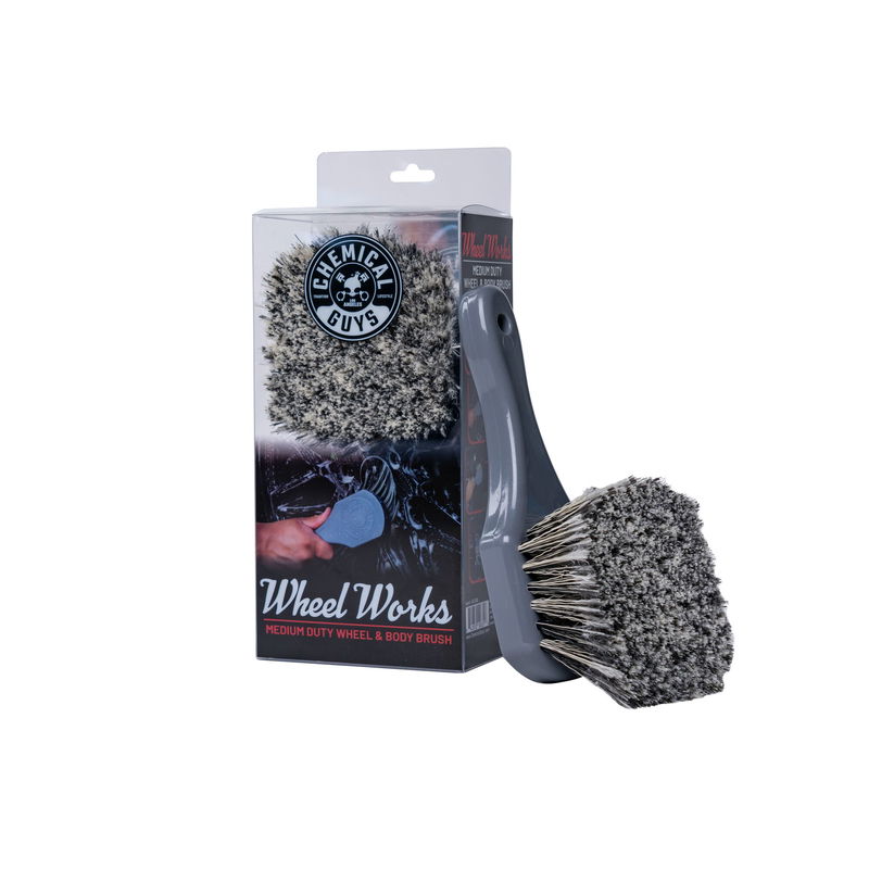 Wheel works medium duty wheel & body brush