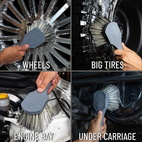 Wheel works medium duty wheel & body brush