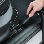 Våt- och torrdammsugare, 7,5 l, inkl två batterier