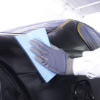 Klibbduk Aqua 320 x 400 mm, blå