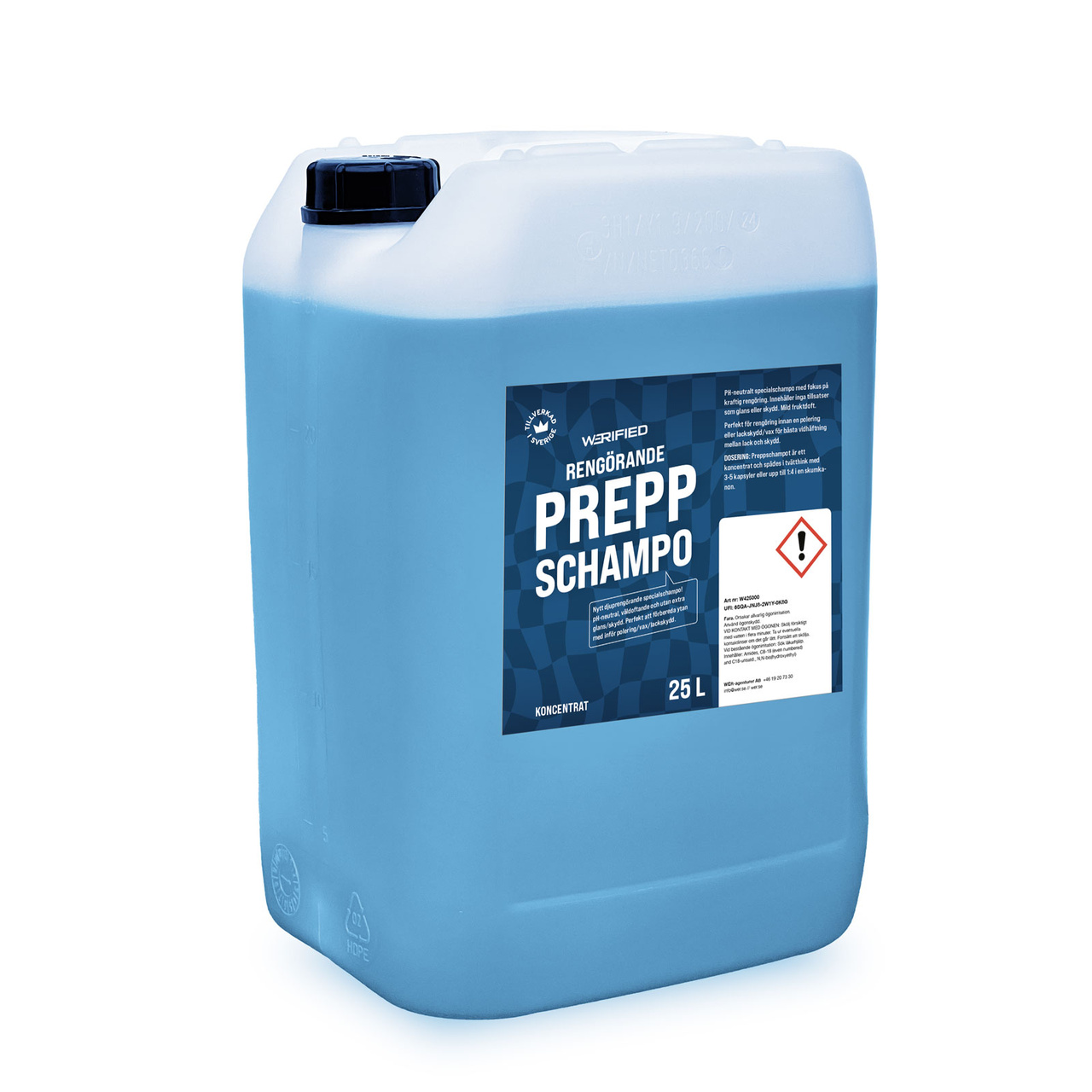 Preppschampo Werified, 25l