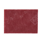 Scotch-Brite™ Ark 7447, 158 mm x 224 mm, A VFN, Röd