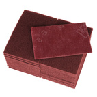 Scotch-Brite™ Ark 7447, 158 mm x 224 mm, A VFN, Röd