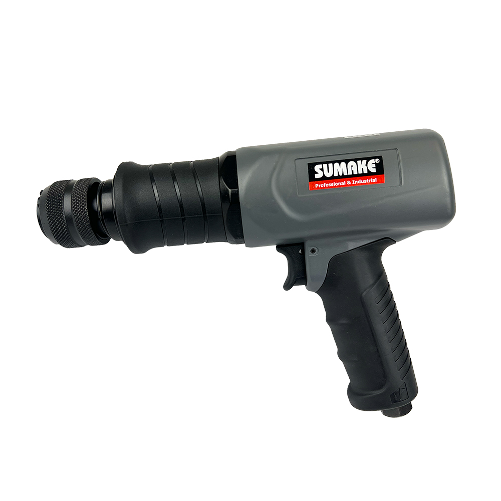 Mejselhammare lågvibrerande, runt fäste, mejselkit