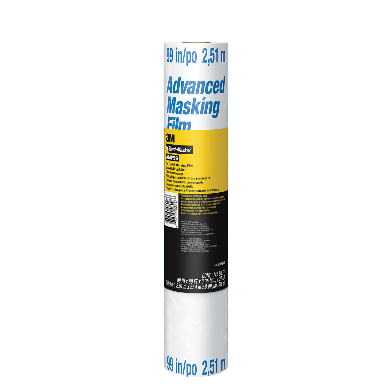 Avancerad maskeringsfilm, 2,51 m x 27,4 m