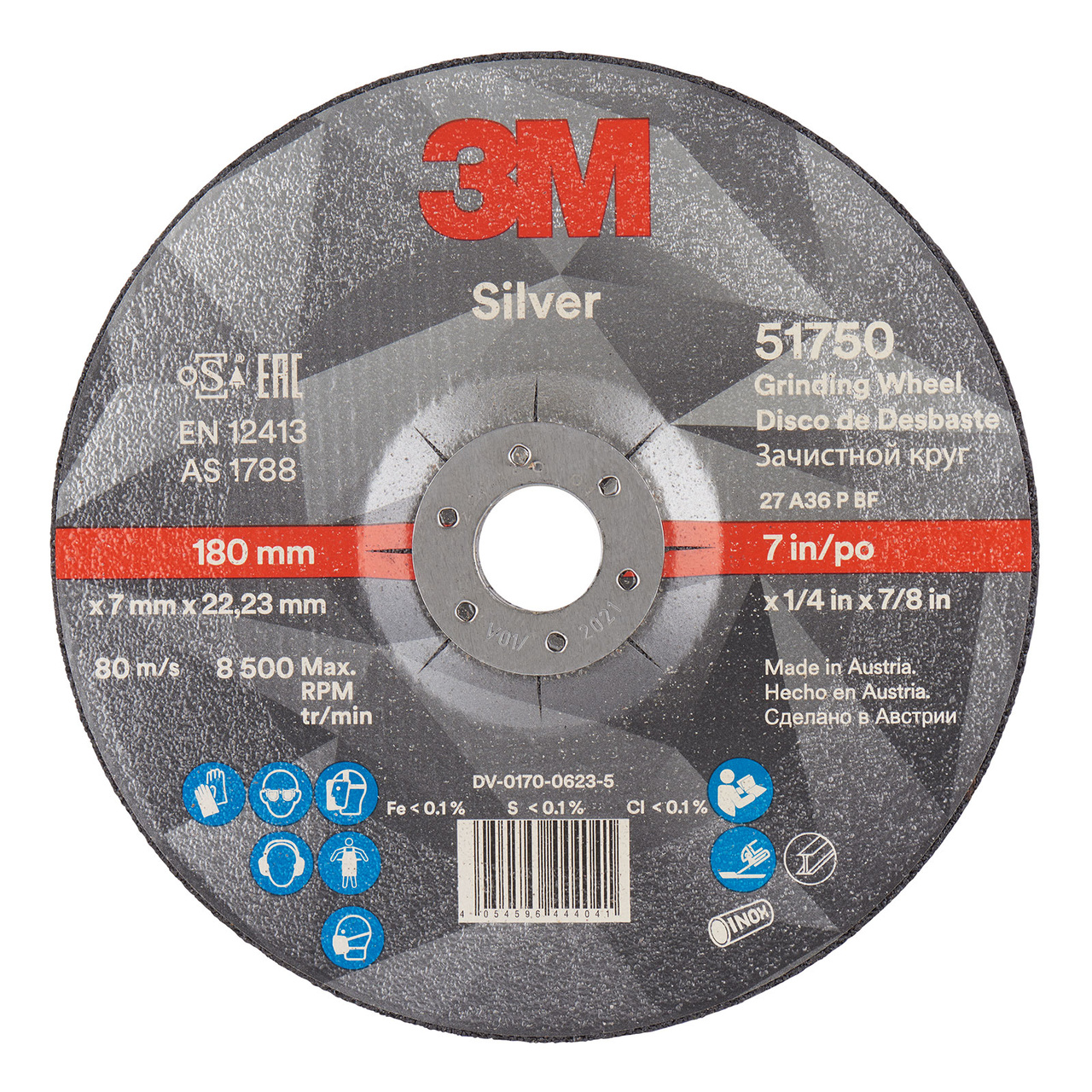 Navrondell Silver, T27, 180 x7x22,23 mm