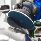 Nätrondell Blue, 150 mm, P180