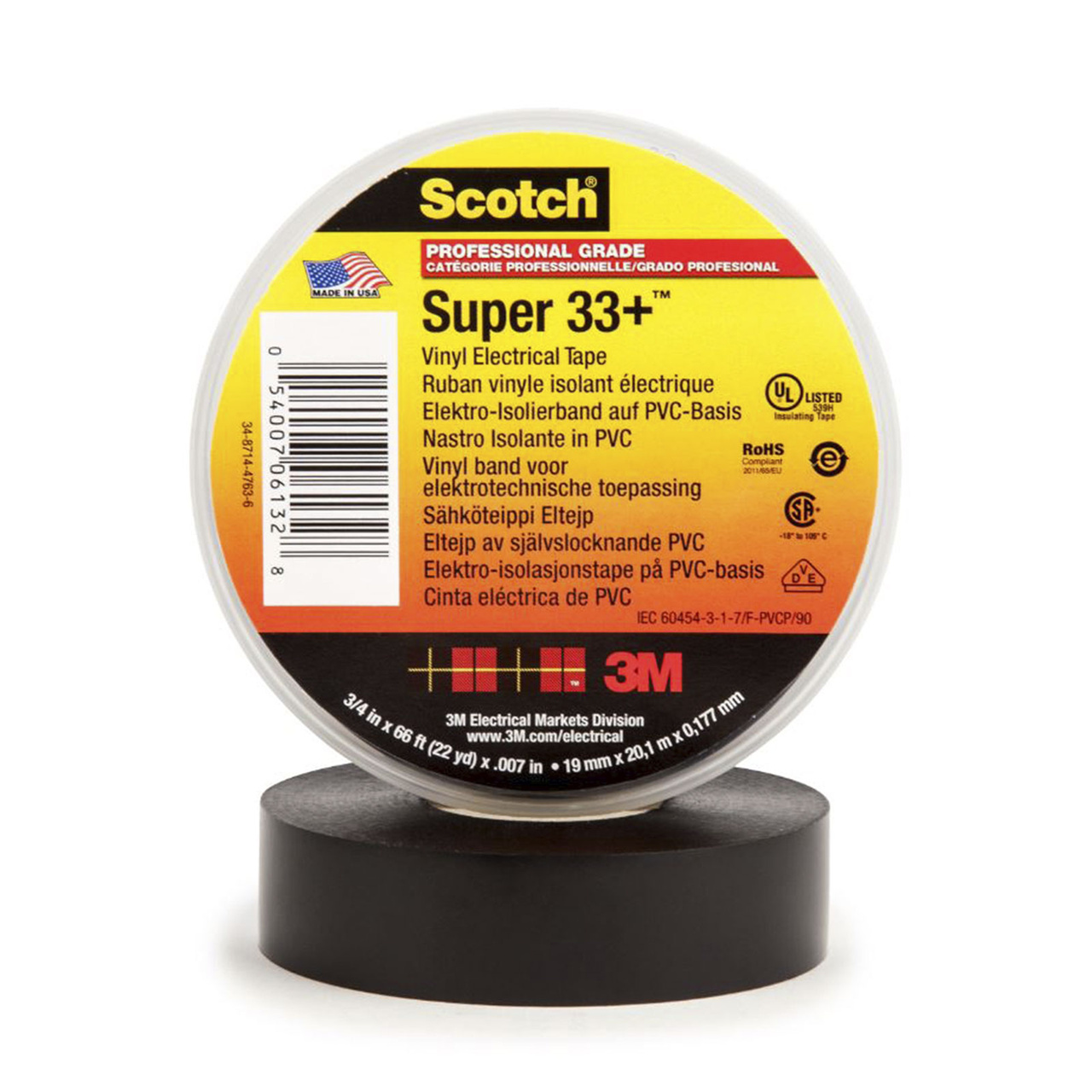 Eltejp Super 33+, 19 mm x 20 m