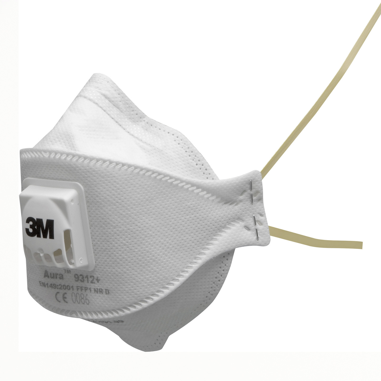 Filtrerande halvmask Aura, med ventil, FFP1