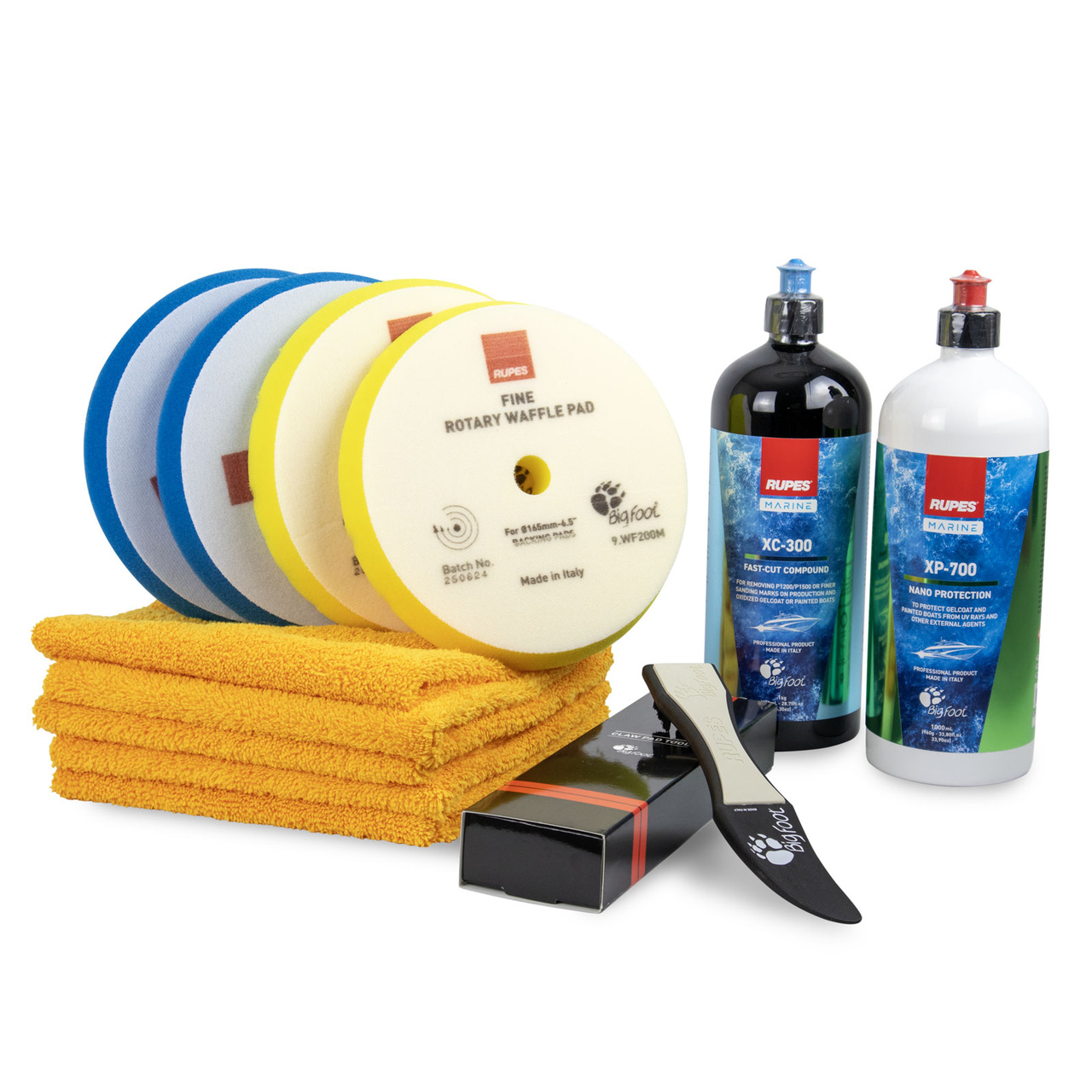 WER Polerkit båt förbrukning roterande