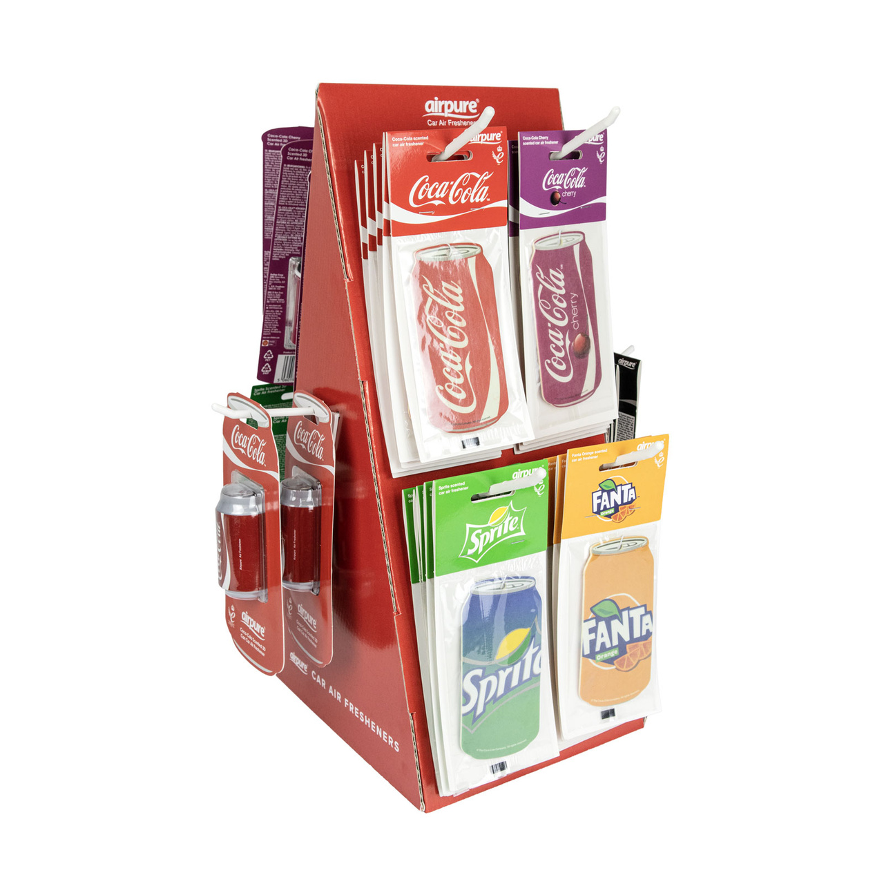 Coca-Cola luftfräschare Start-kit med ställ