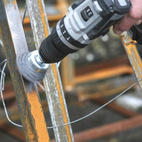 Stålborste 70 mm tvinnad