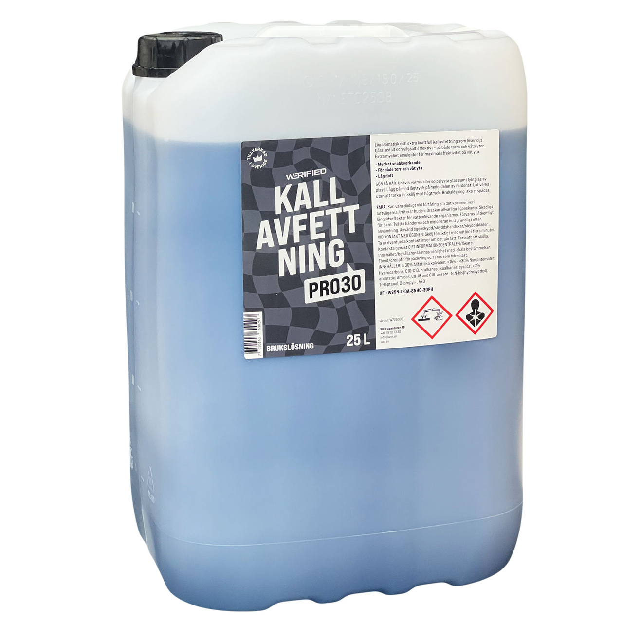 Kallavfettning PRO30 Werified, 25 l