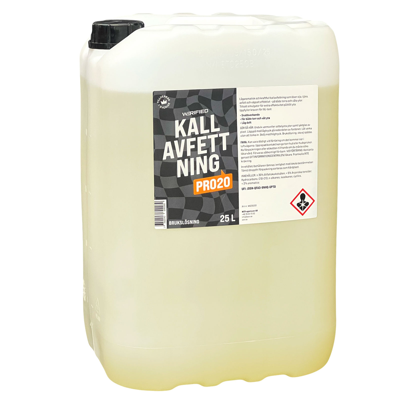 Kallavfettning PRO20 Werified, 25 l