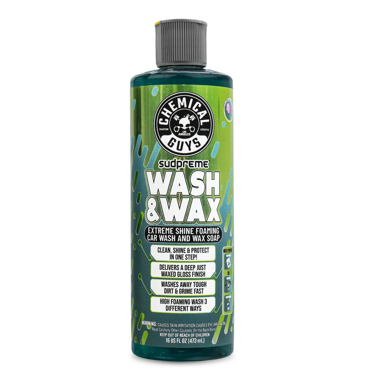 Bilschampo Sudpreme Wash & Wax, 473 ml