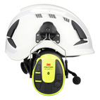 Hörselkåpa PELTOR WS ALERT X+, headset, hjälmfäste