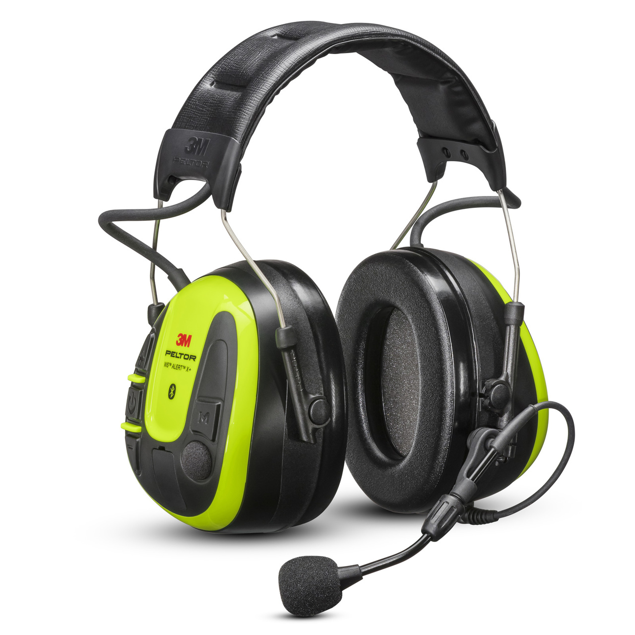 Hörselkåpa PELTOR WS ALERT X+, headset, hjässbygel