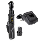 Spärrskaft 3/8" 12V, BLDC, 1 batteri, 1 laddare