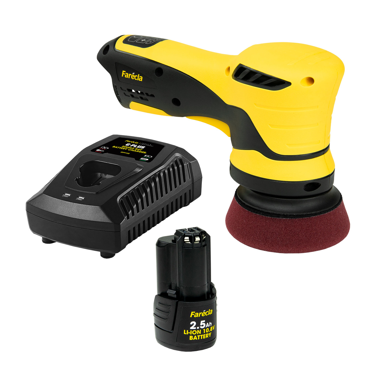 Polermaskin G Plus Mini 12V roterande kit